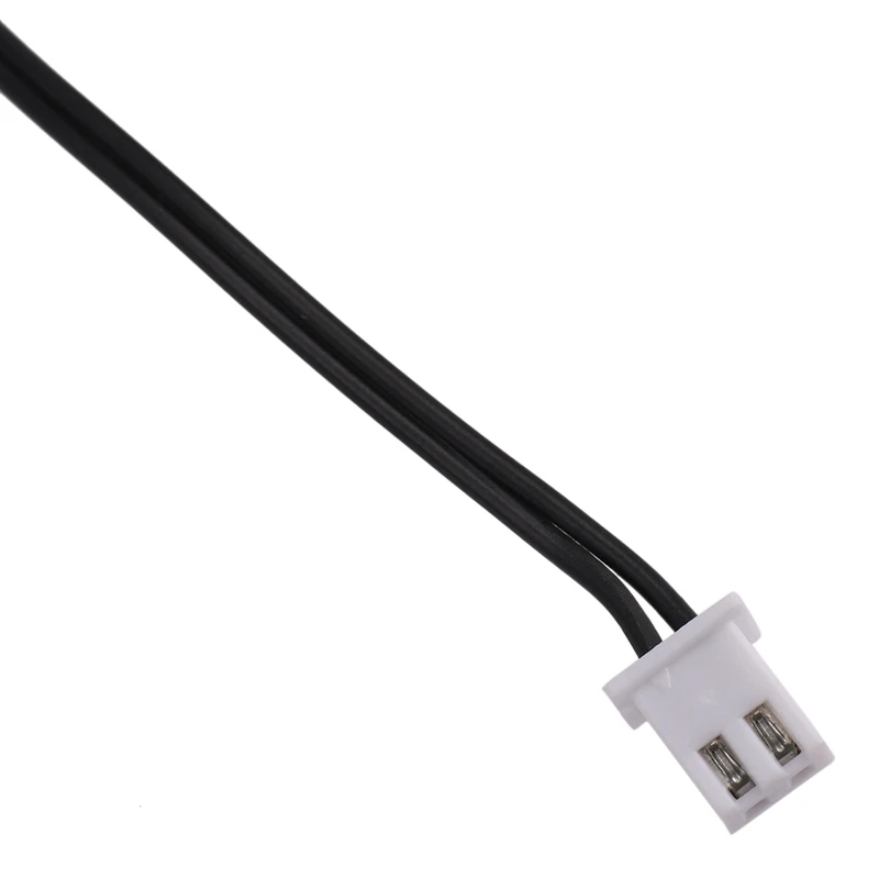 جديد 10 قطعة 1 متر مقاوم للماء استشعار درجة الحرارة التحقيق ، الفولاذ المقاوم للصدأ 10K 3950 NTC الثرمستور التحقيق ، الأسود والفضي