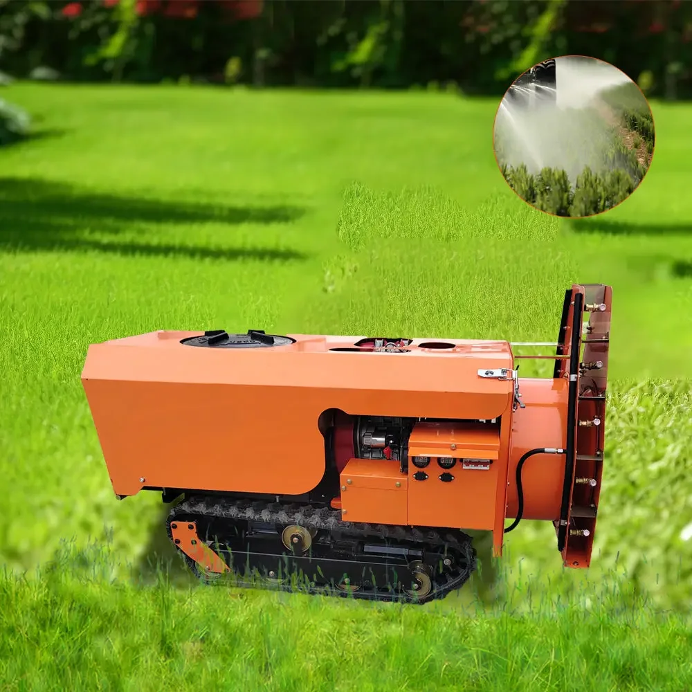 High Quality Cruise Control Large Capacity Lawn Mower Farm Orchard Sprayer Robot for Agriculture