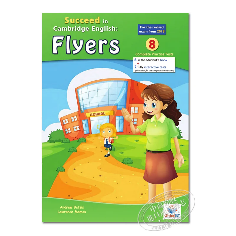 Cambridge YLE  Succeed In A2 FLYERS  2018 Format  8 Practice Tests  Students Edition With CD  Answers Key 9781781645253