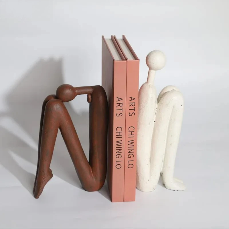 

Minimalist Character Resins Sculpture Abstract Figure Artwork Desk Decoration Room Aesthetic Statue Ornaments Modern Home Decor