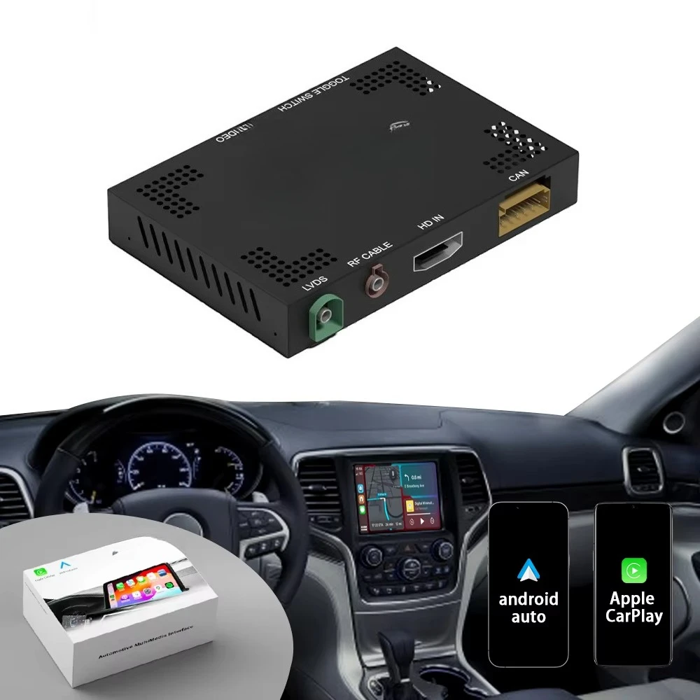 

Uconnect 8.4 Auto Electronics Apple CarPlay & Android Auto Integration OEM Retrofit Kit Car Dvd Player for JEEP Carplay Module