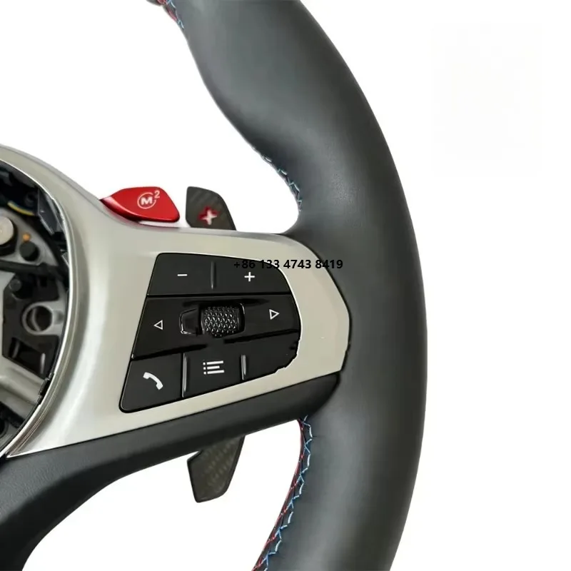 

New Design for Series 4/6 M Steering Wheels with Leather and Carbon Fiber - Universal Accessories