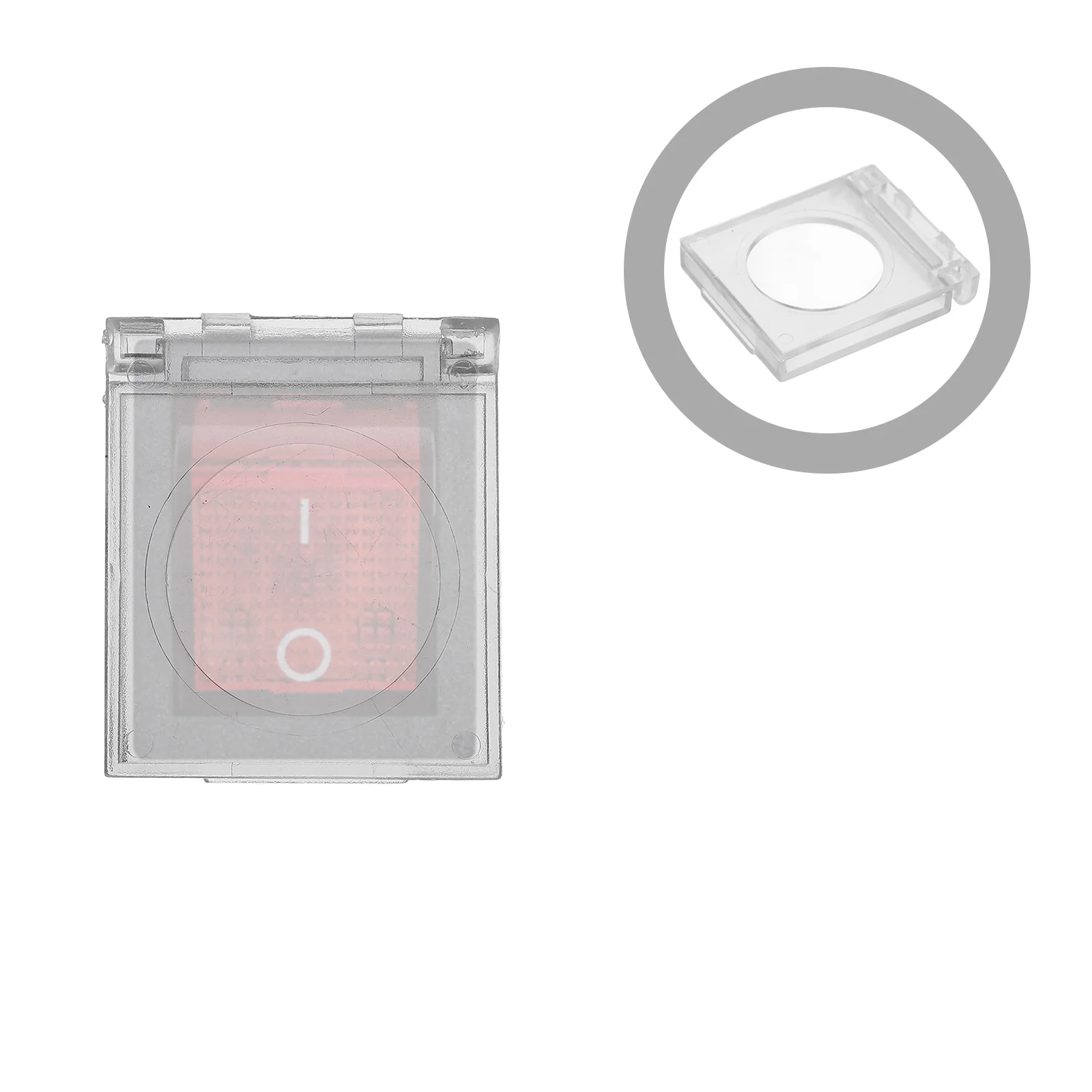 

2pcs Plastic Light Pad Switch Protector For Diamond Art Baffle Cover Copy Board Accessory Button Guard Wear Resistant Durable