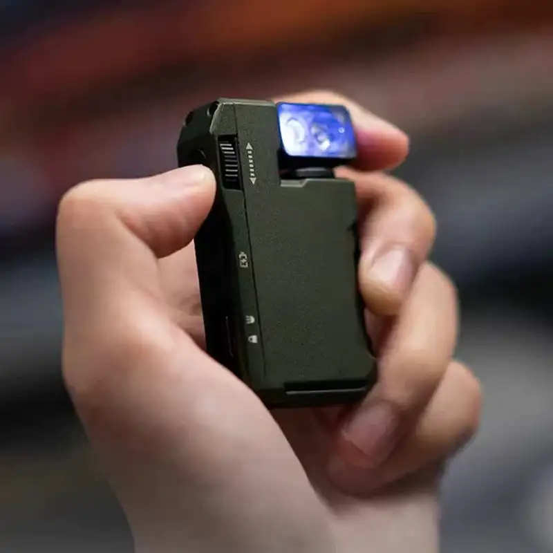 1PC Portable Mini Flashlight with Rotatable Head Mini Light Waterproof Torch 180° Rotating Head With Magnetic Tail For Outdoor