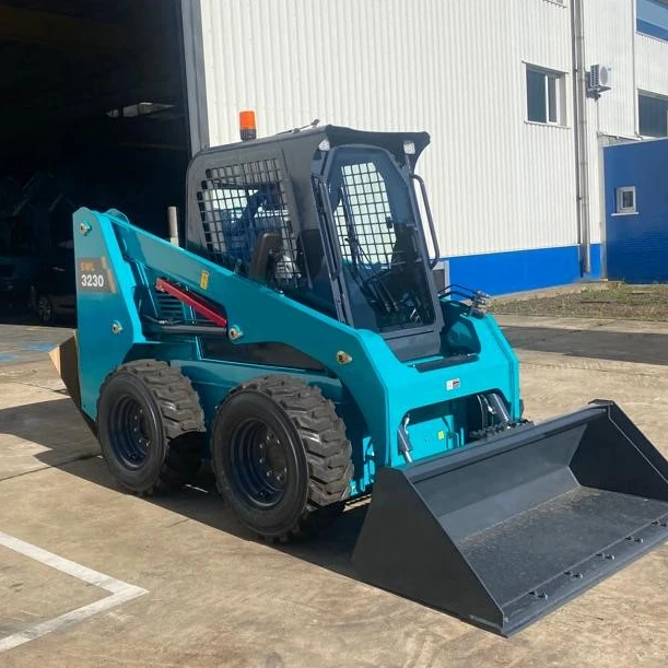 Mini-Kompaktlader vorne, elektrischer Dieselmotor, Baggerlader, Kompaktlader-Aufsatz zum Verkauf