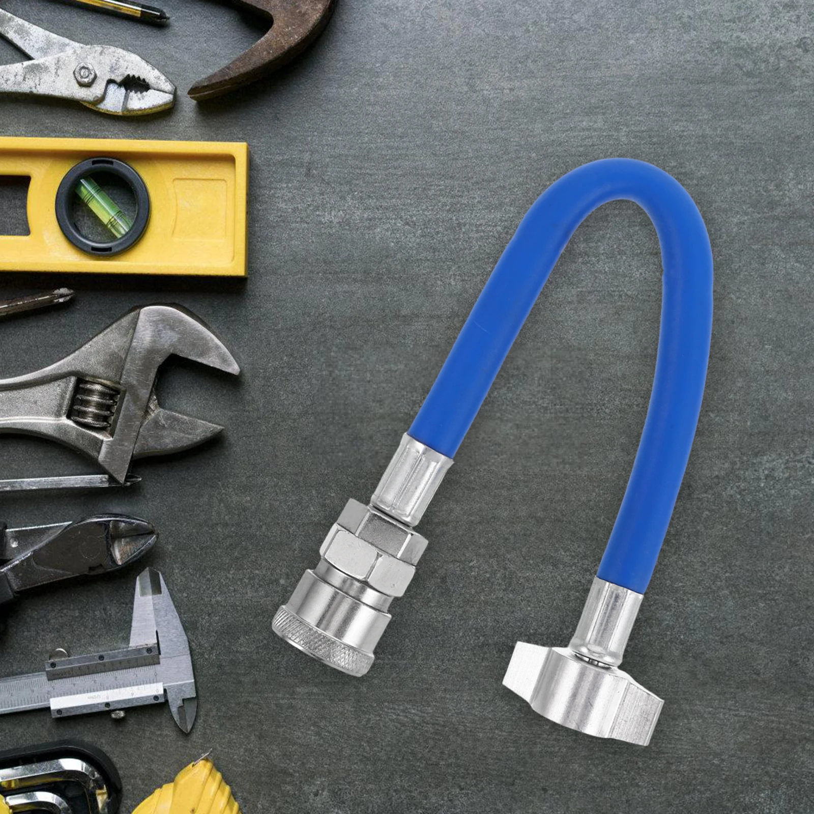 

Heavy Duty Truck Intake Hose Quick Release Adapter Rubber Connector For Air Tank Trailer Gas Bottle Double Layer Leakproof Heat