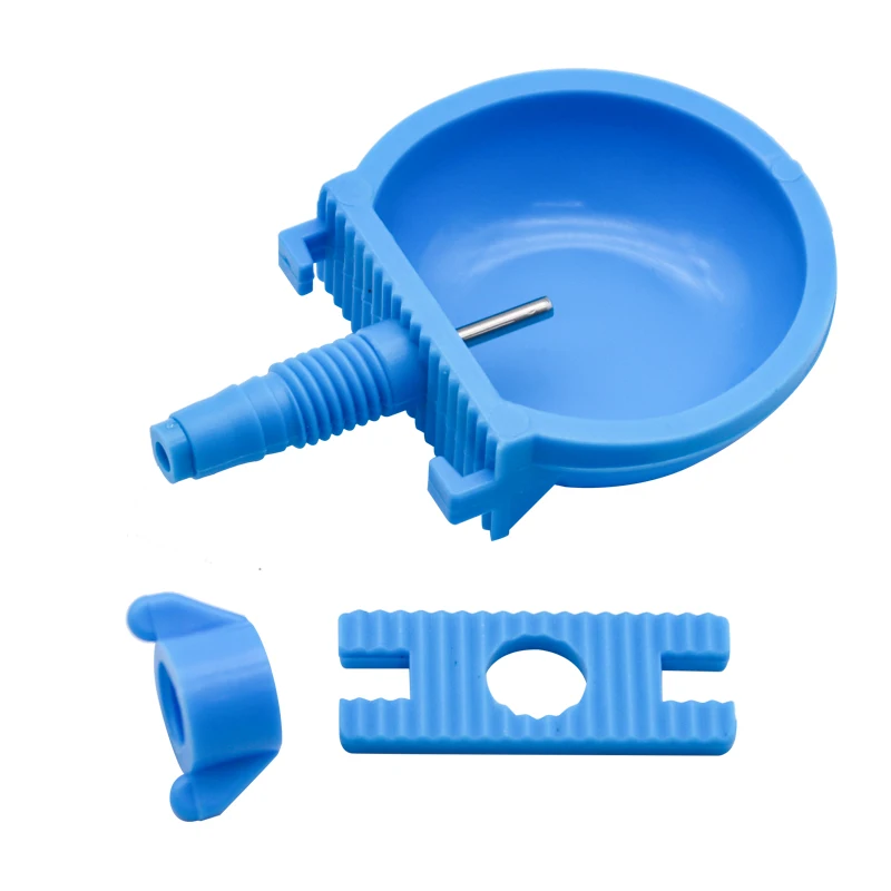 5Pcs Rabbit Water Bowl Farm Rabbit Automatic Drinker Rabbit Cage Fix Cup Fox Mink Pet Small Animals Plastic Drinking Bowl