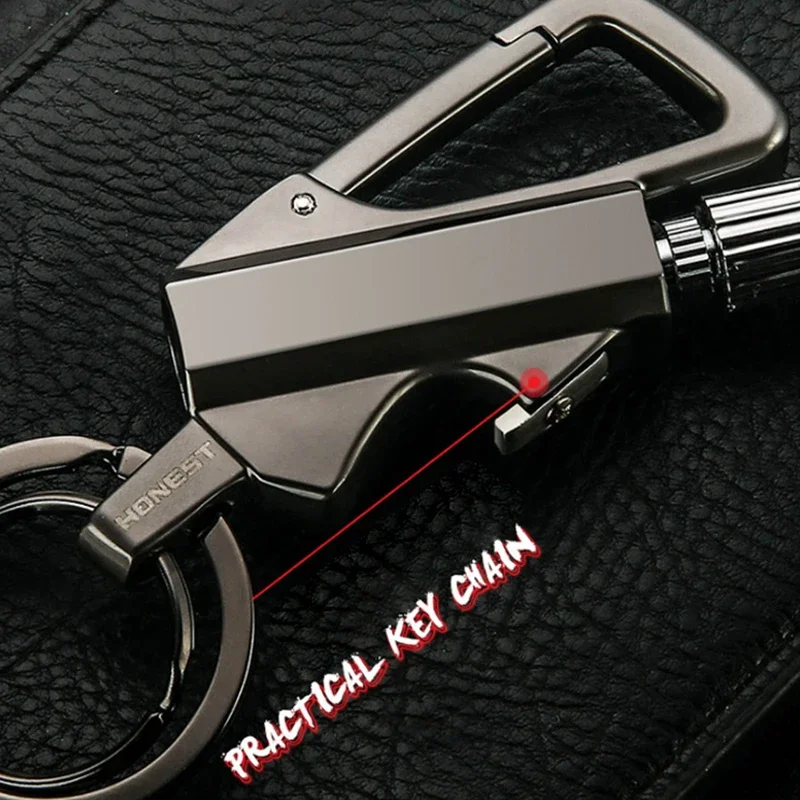 

New Wanci BCK2666 Multi Functional Match Kerosene Lighter Outdoor Waterproof Portable Key Chain with Wine Wholesale Small Tools