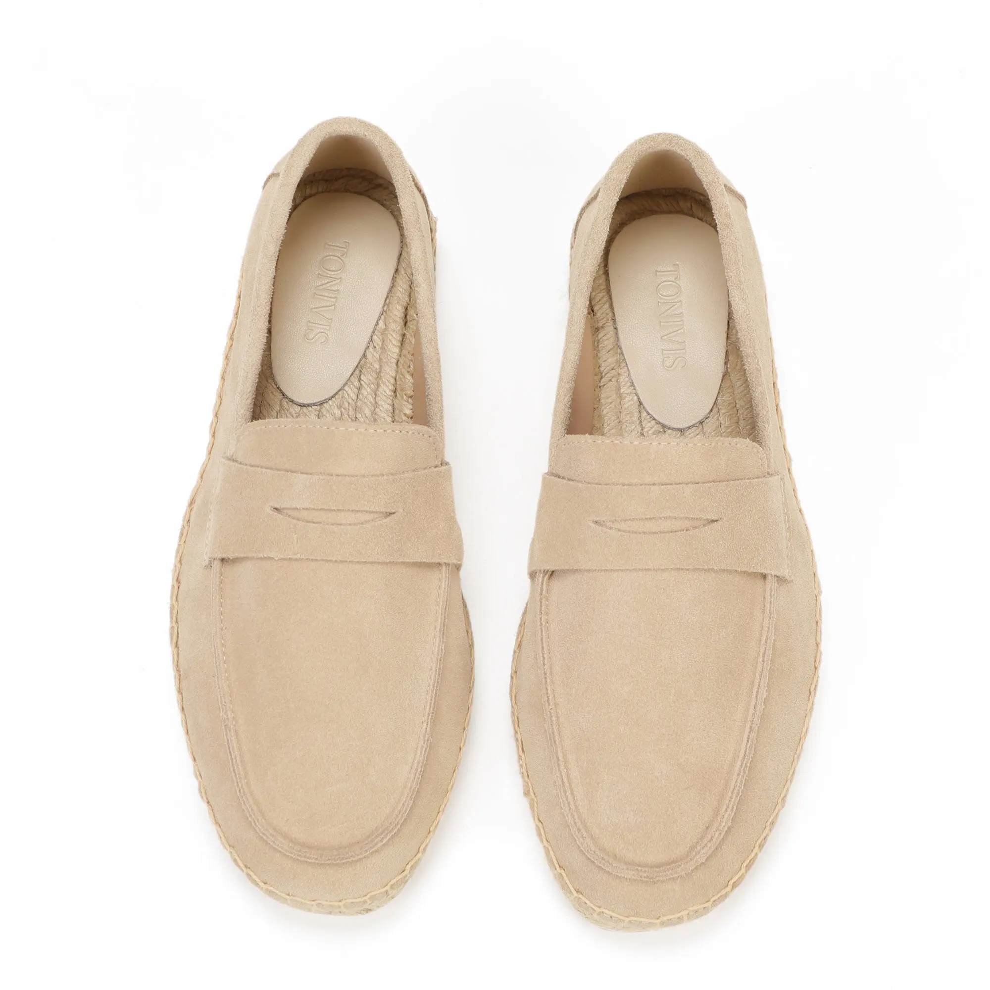 Womens Jute Espadrilles Slip On Loafers Image 25