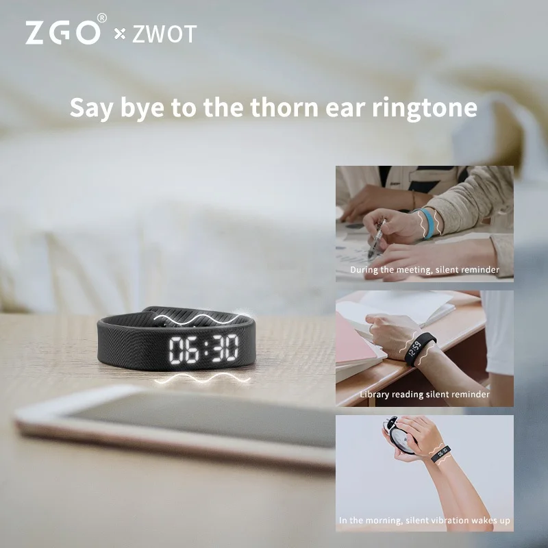 ZGO Multifunctional Health Tracking Sports Bracelet Ip67 Waterproof Sports Watch Suitable For Men And Women 4 Color Choices 660X