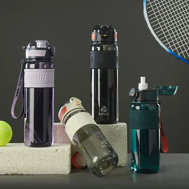 1000ml/750ml Portable Sport Water Bottle Durable Gym Fitness Outdoor Sport Cycling Climbing Drinking Bottle