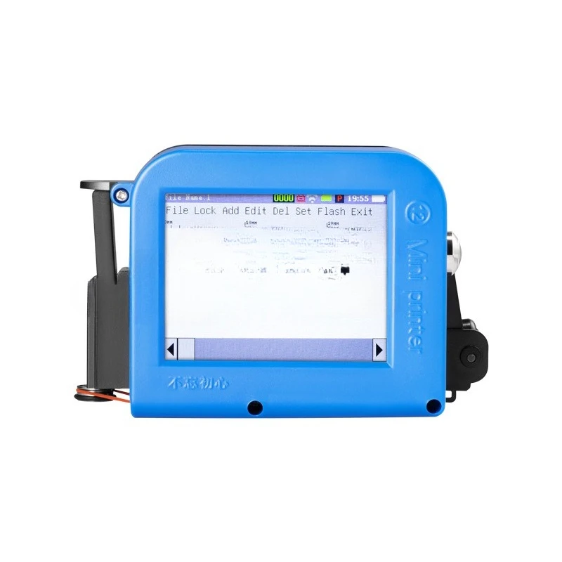 

Mini small can concave convex surface production date shelf life QR code printer inkjet printer