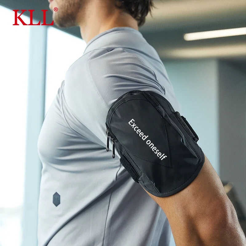 Arm Wrist Universal 6.8'' Sport Armband Bag for Outdoor Gym Running Luminous Waterproof Arm Band Phone Case Holder