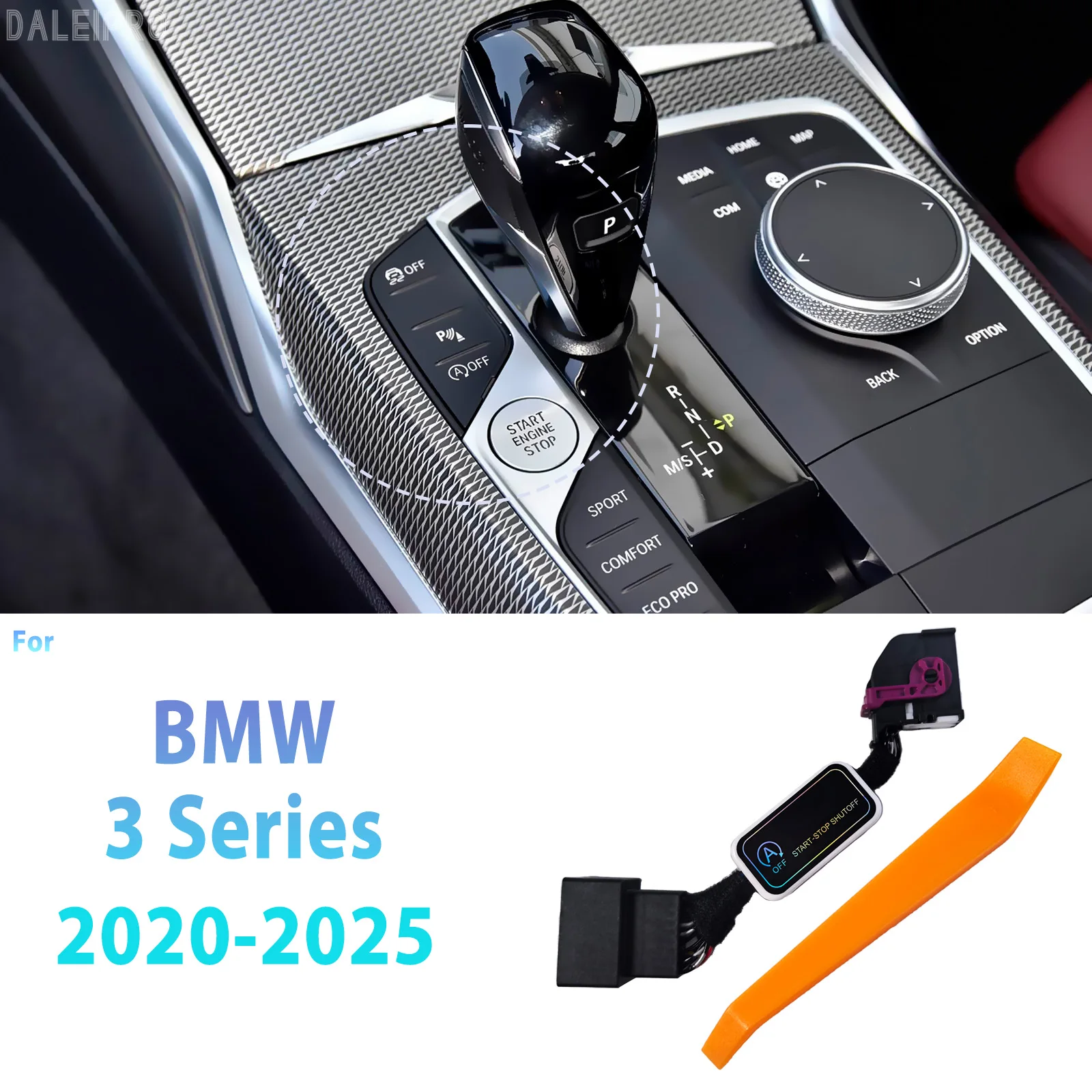 

For BMW 3 Series G20 2020-2022 2023 2024 2025 Automatic Stop Start Engine System Memory Module Cancel Car Auto Start Stop Switch