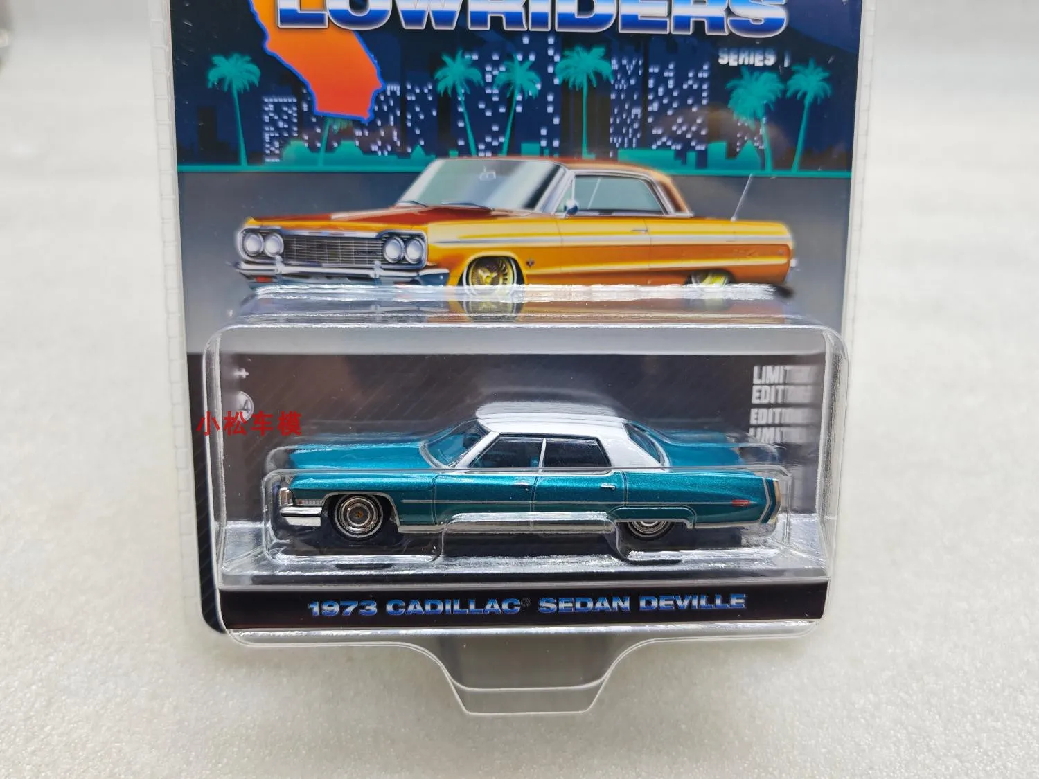 1:64 1973 Cadillac Sedan deVille High Simulation  Alloy Car Model Collectible Toy Gift Souvenir Display Ornament