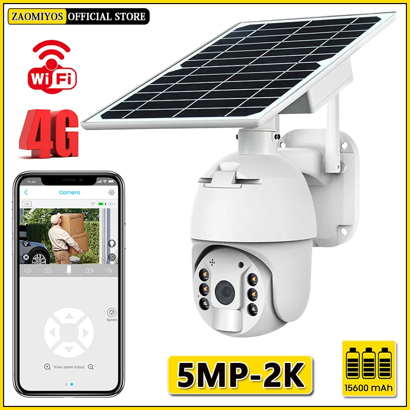 5MP Solar Camera 4G… - image