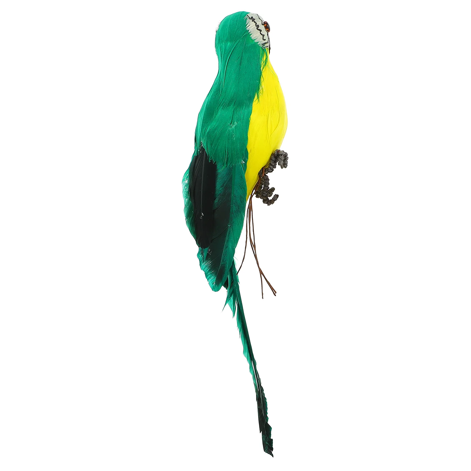 Decorations Simulation Parrot Greenery Bird Adornment Artificial Fake Prop Garden Ornament