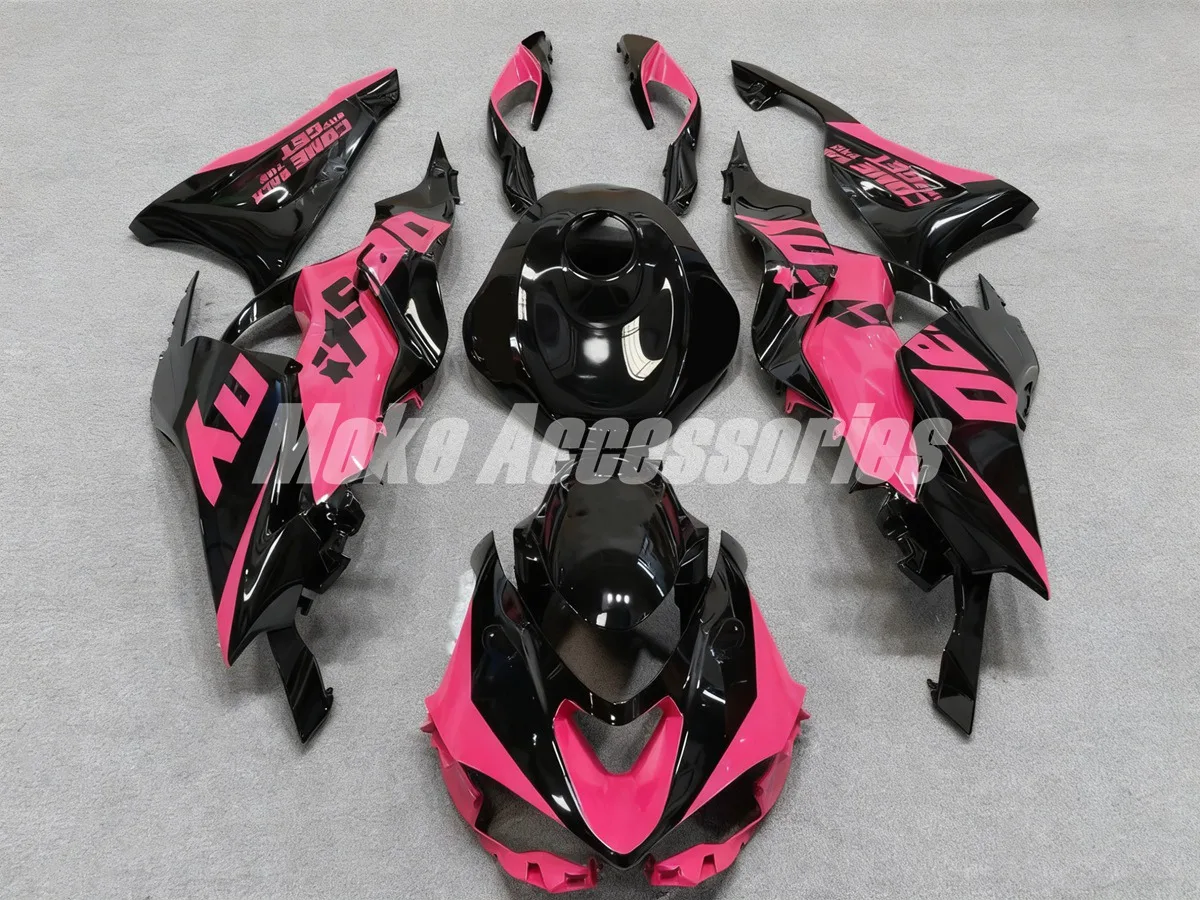 

Комплект обтекателей для Zx-6r 2023-2024 636 23-24 Ninja, набор обвесов из ABS-пластика, розовый с черным, литье под давлением