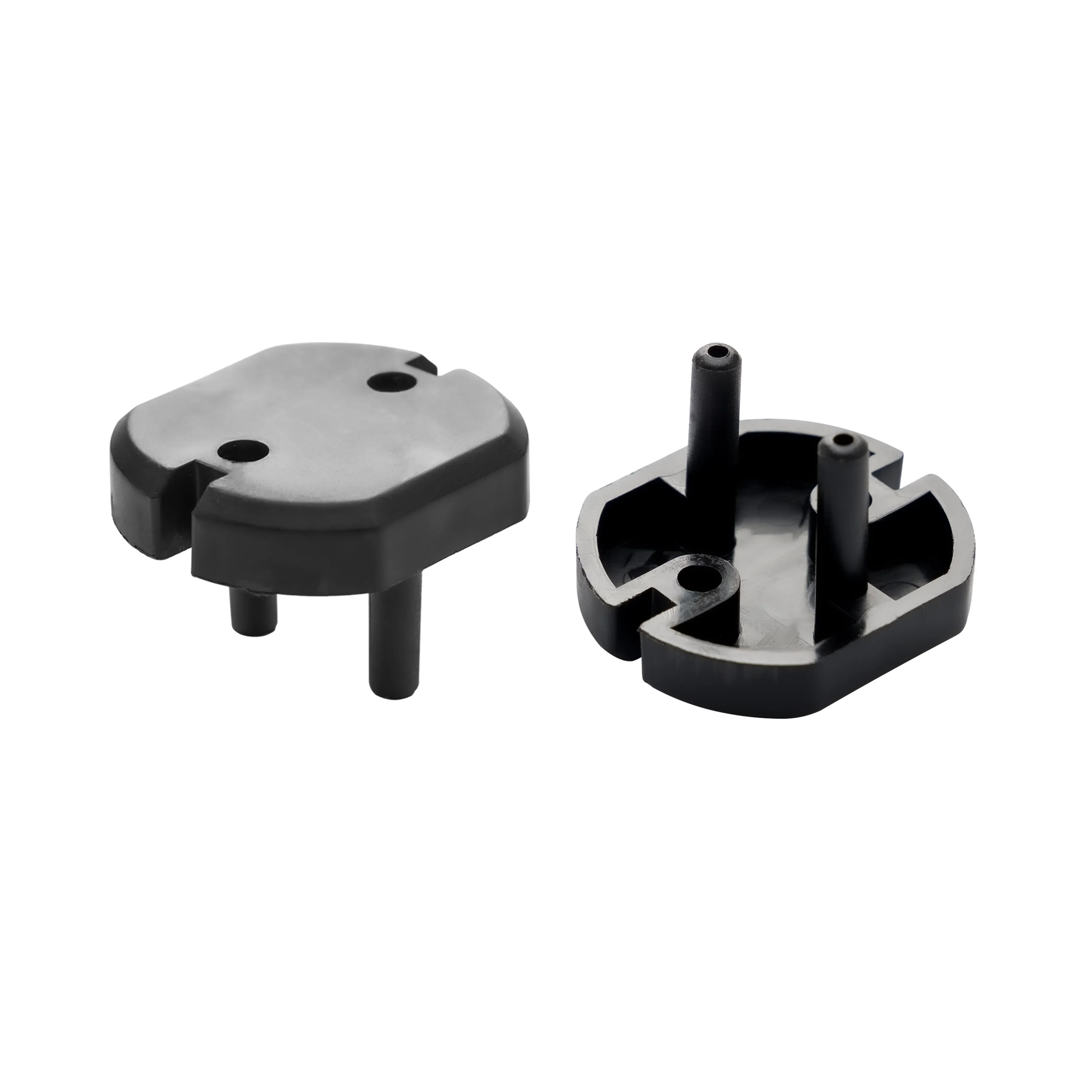 European Power Plug Protective Cover Black Color Schuko Socket Cap