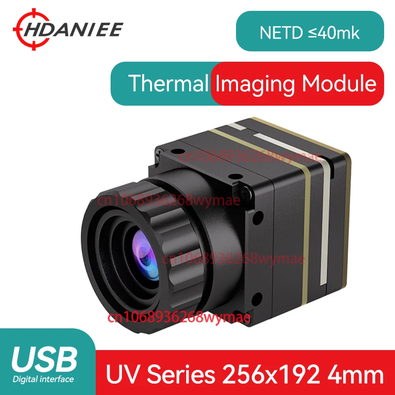 USB 4MM Thermal Camera 256X192 with USB Resolution Infrared Thermal For FPV Drone Camera Night Vision Camera 256*192