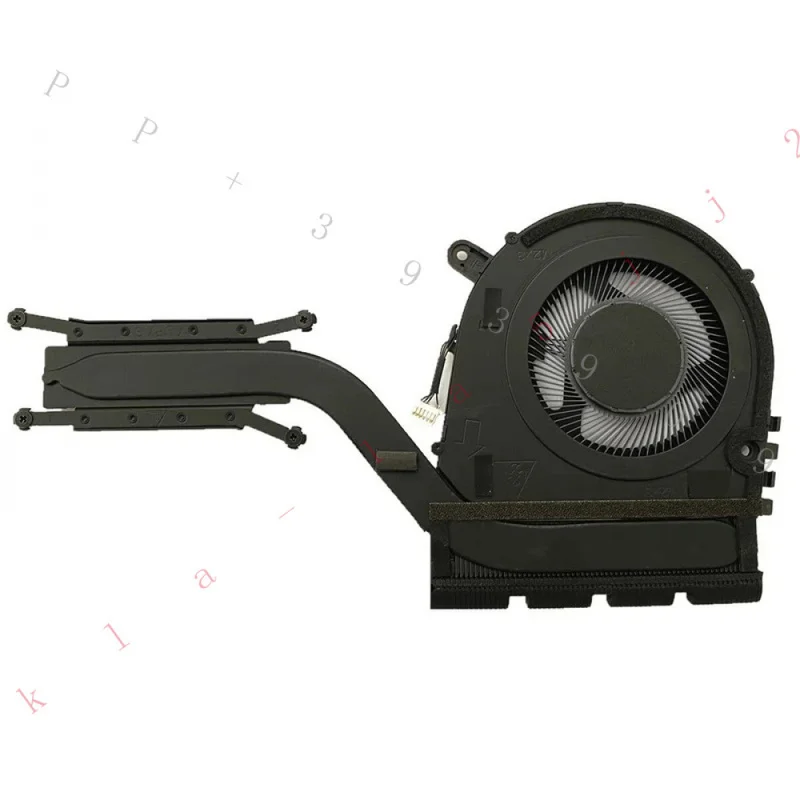 ZSS+Laptop CPU Cooling Fan 0PT8TX 065YFK FQ6B 5V 2023 Replacement For Dell Latitude 7440 Notebook Radiator Cooler