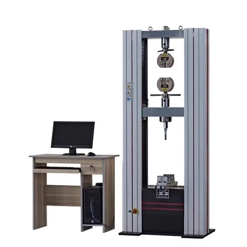 

Microcomputer digital display universal testing machine metal rubber plastic electronic tensile strength test single arm tester