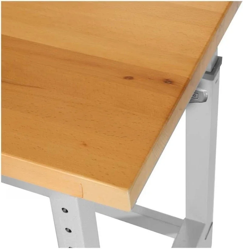 

Деревянный верстак с регулируемой высотой сверху, 72 дюйма Ш X 25 дюймов