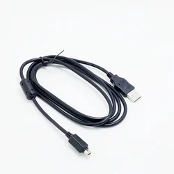 Cable de datos USB para cámara de 12 pines para Olympus E-PL7 E-PL1/2/3/5/8 EM5 E-M10Ii EM1 CB-USB5 CB-USB6