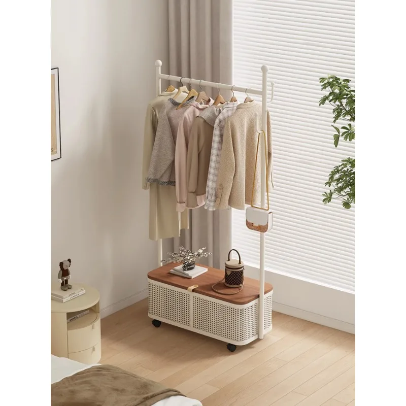 Cabide simples Secagem móvel Roupas internas do chão ao teto