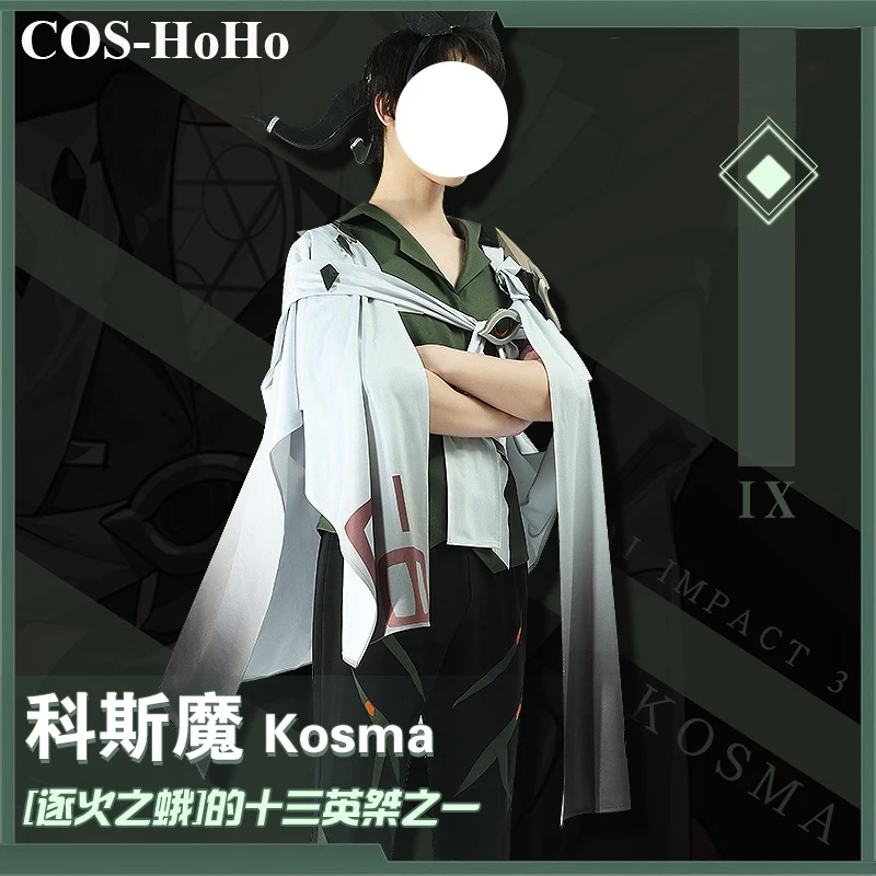

COS-HoHo аниме Honkai Impact 3rd Kosma игровой костюм великолепная милая униформа косплей костюм Хэллоуин карнавальный наряд для вечеринки S-XXL