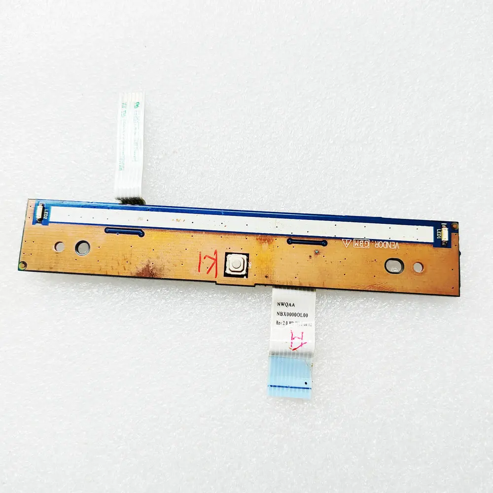 FOR Toshiba Satellite A665 A665D A660 A660D P750 P755 Touchpad Switch On/Off Board With Cable LS-6061P