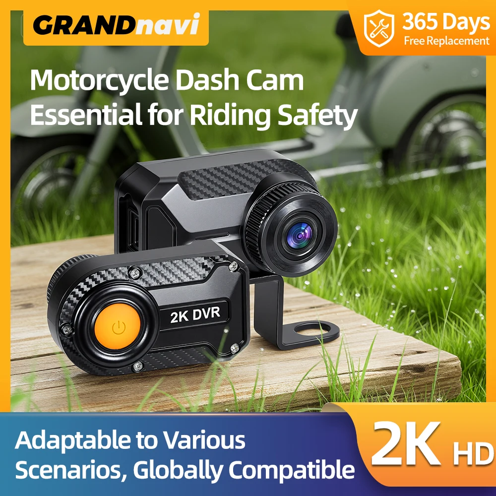 

2K 30fps Motorcycle Driving Dash Cam DVR Camcorder Mountain Electric Bike Bicycle Motorcycle Helmet Camera Outdoor Black Box