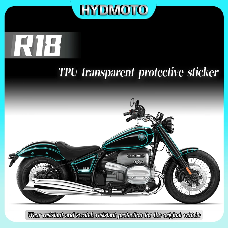 

For BMW R18 R 18 r18 invisible car cover fuel tank protection film anti scratch repair stickers modified motorcycle accessories