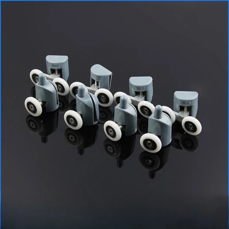 

8pcs Shower Rooms Cabins Pulley & Shower Room Roller /Runners/Wheels/Pulleys Diameter 4 Double Top +4 Singel Bottom