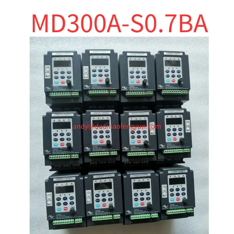 Second-hand test OK Frequency converter MD300A-S0.7BA 0.75KW