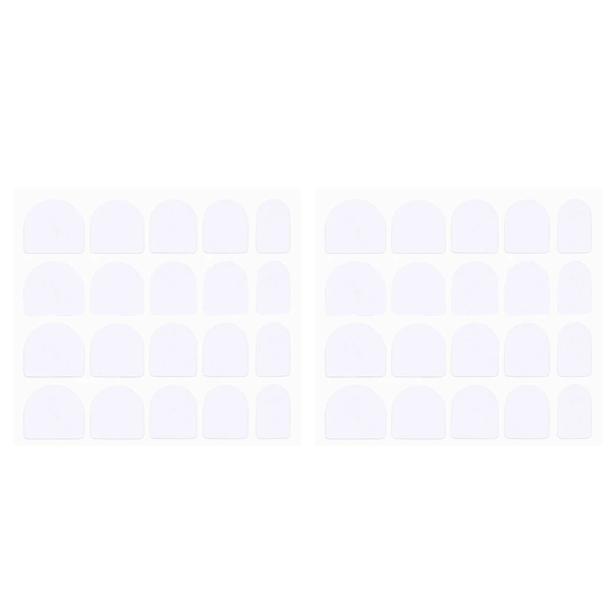 

10 Sheets Nail Art Double Sided Tape Stickers False Adhesive Ultra Thin Double-sided Glue