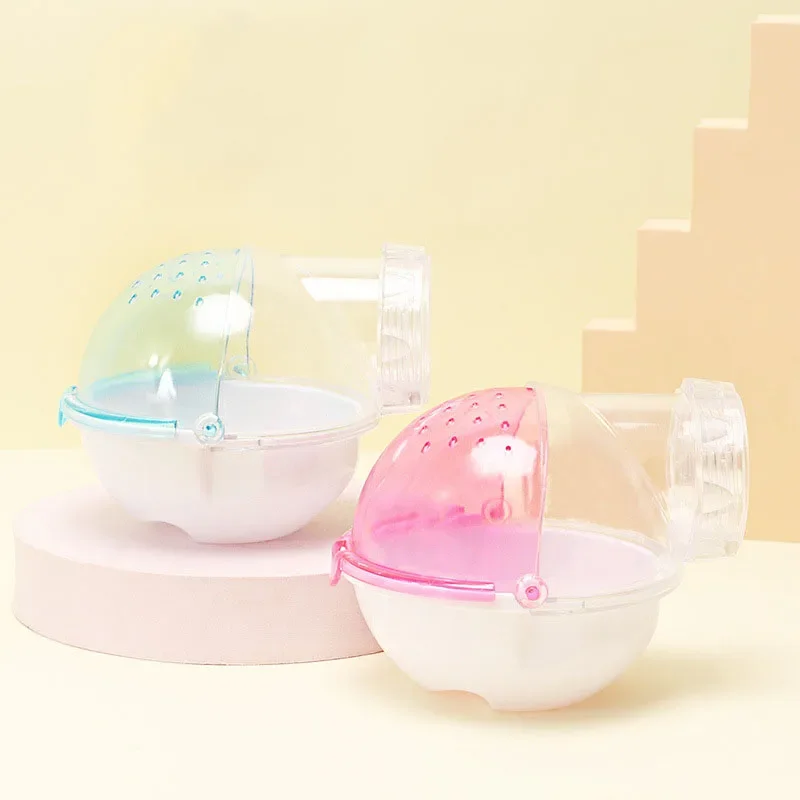 Hamster Cage Bathroom Sauna Bathtub Small Pet Hamster Accessories Bath Sand Room Pet Toy For Hamster Pet Supplies