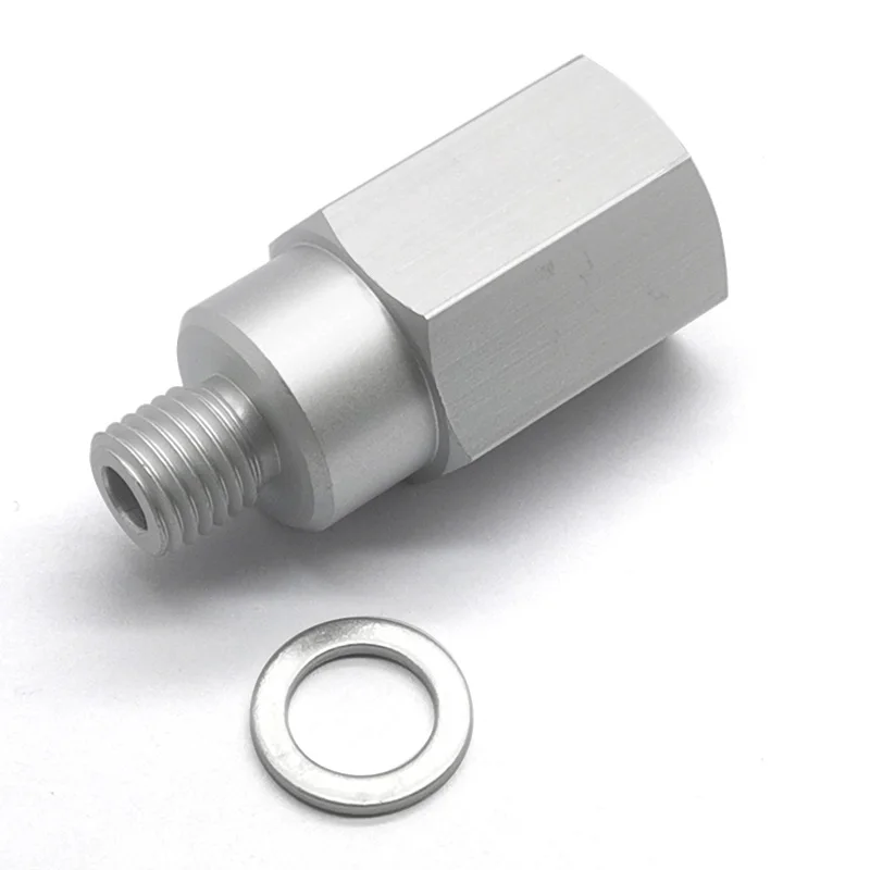 LS Engine Swap M12 1.5 Adapter to 1/2 NPT Extended Length cooling Temperature Sensor