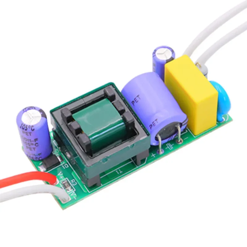 10pcs LED Drivers Set 3W-24W Isolated Constant Current AC-DC Converter Power Units 300mA/250mA Transformer for LED Lighting