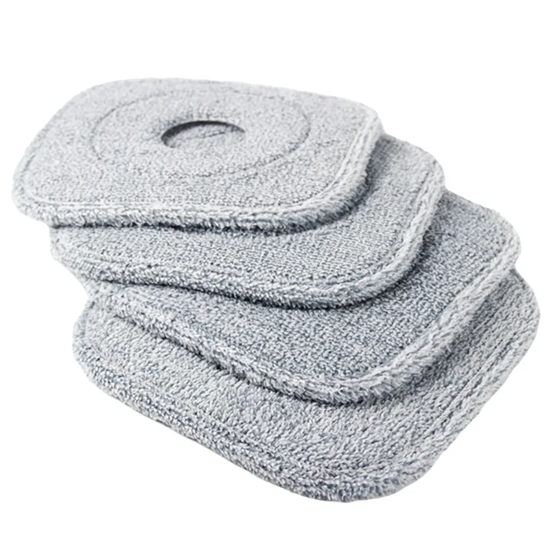 F-F 40Pcs Floors Mop Cloth Pads For Joybos Mop Squeeze Mop Automatic Separation Rotating Cleaning Floors Mop Pads Cloth