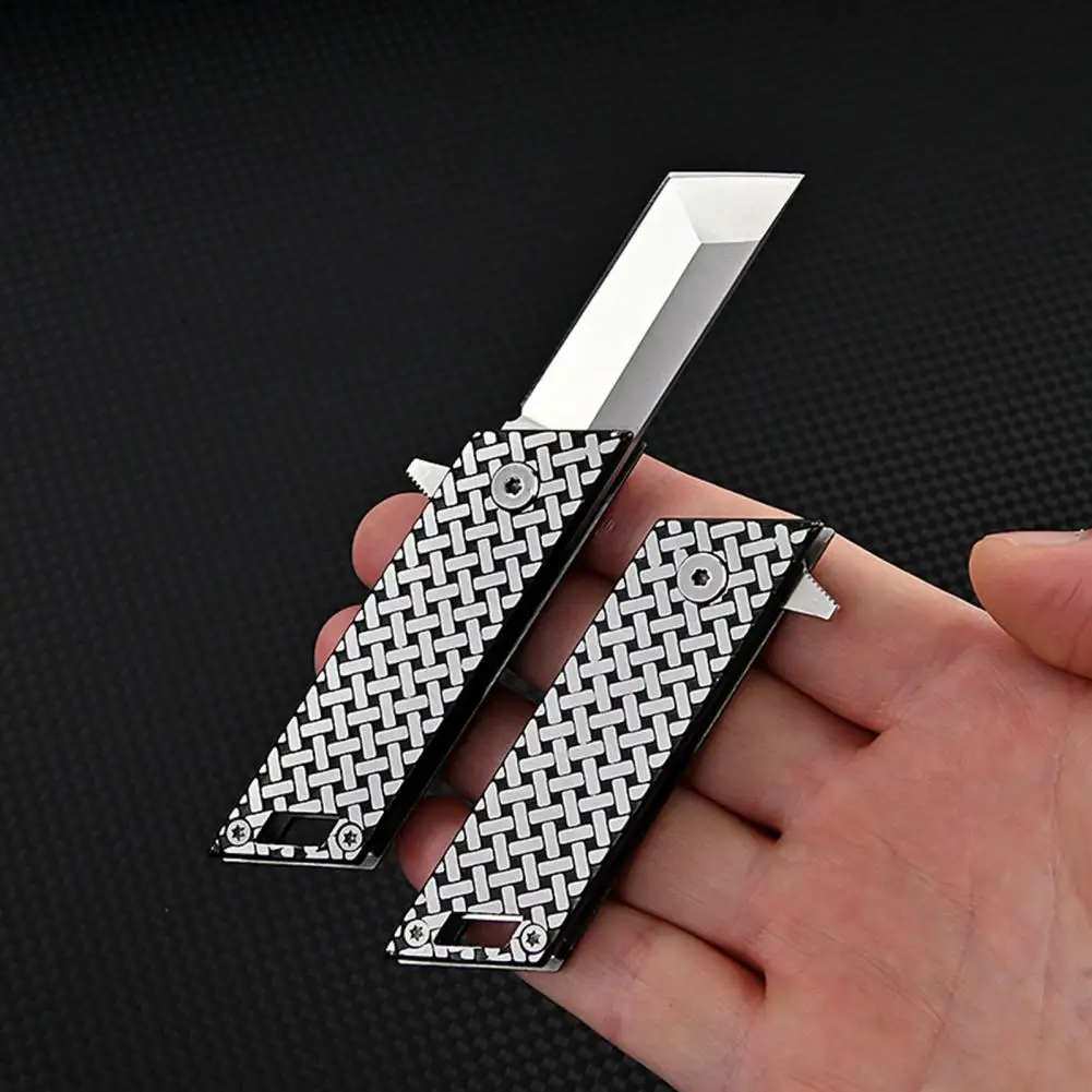 Keychain Cutter  Portable Anti-rust Stainless Steel  Express Package Pocket Cutter Daily Use