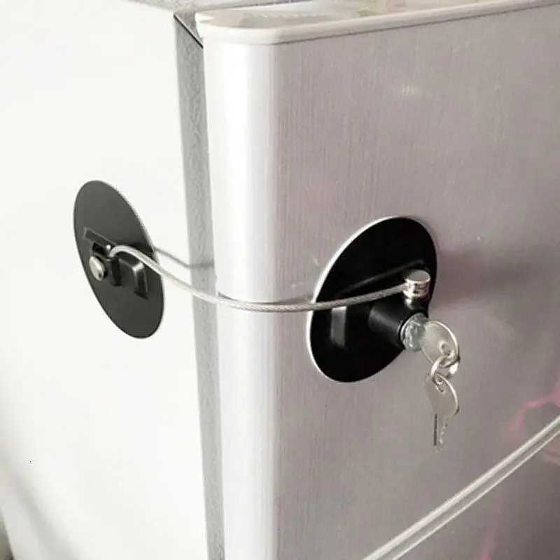 Child Protection Refrigerator Lock Window Stop Baby Safety Child Lock Infant Security Window Stopper Without Punching Safe