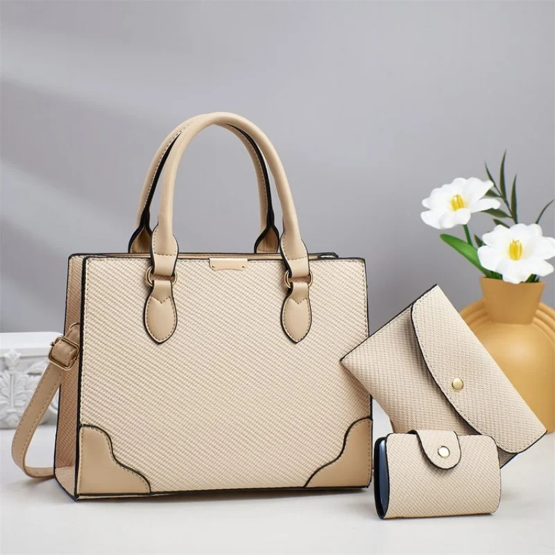 

Classic Elegant Women Leather Tote Bag Crossbody Shoulder Luxury Famous Designer Popular Handbags Timeless