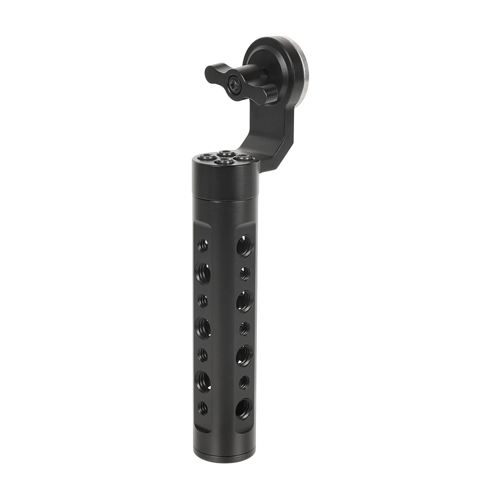 HDRIG Aluminum Cheese Handle Grip With ARRI Rosette Mount M6 Thumbscrew Lock Knob