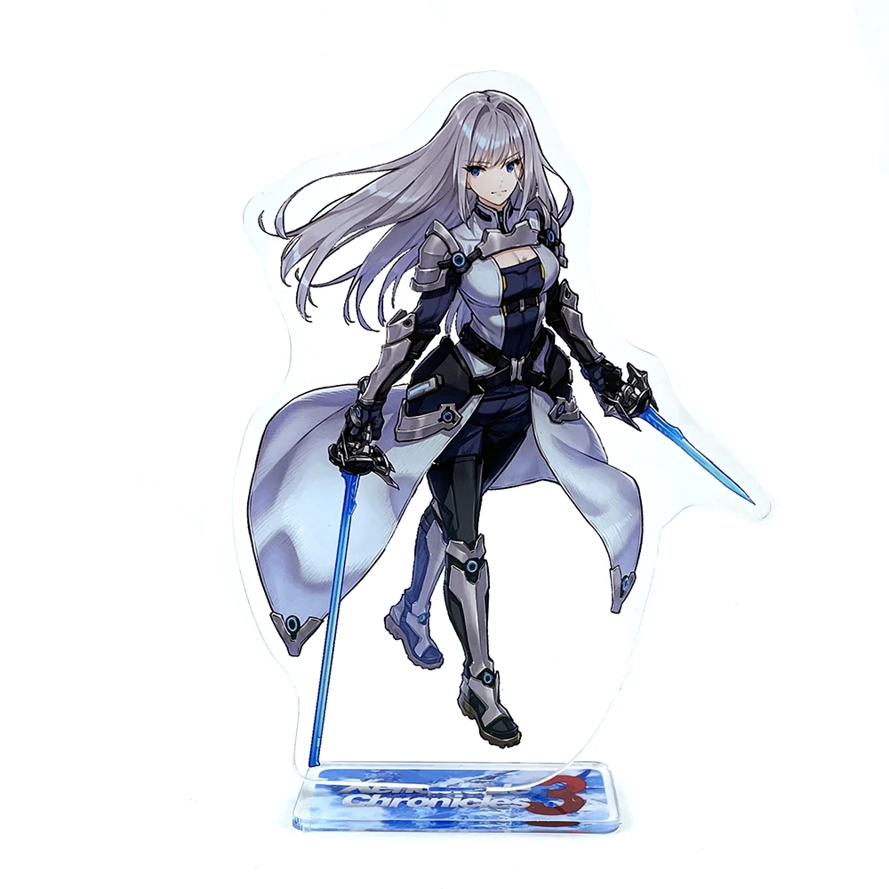 Xenoblade kroniki 3 Noah Mio Eunie Ethel stojak akrylowy model figurki stojak na talerze ozdoba na wierzch tortu anime