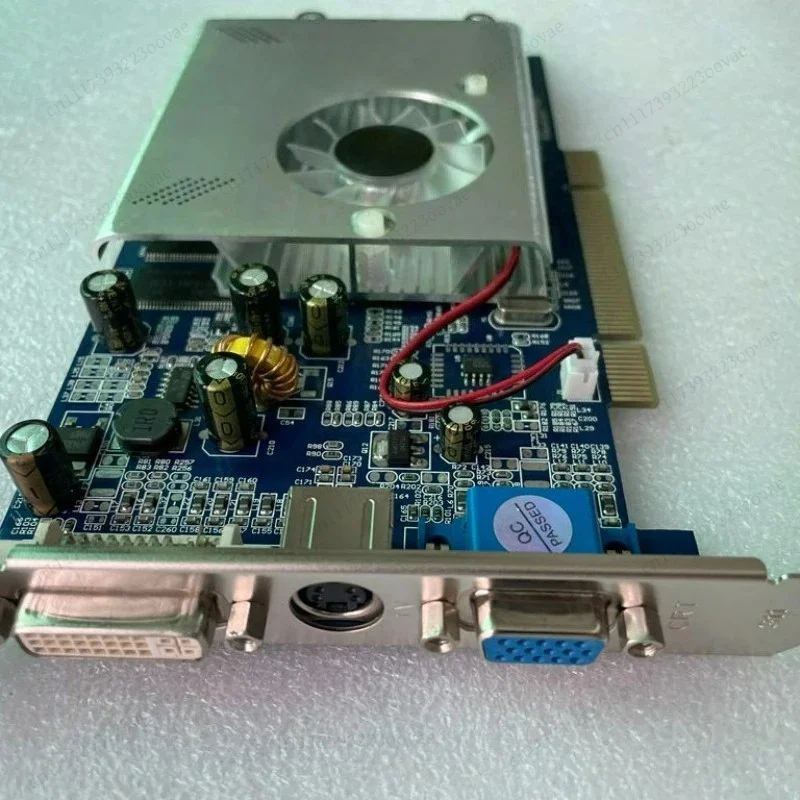 Df PCI Graphics Card FX5500 5200 128MB for Industrial Control PC, Replacement Parts