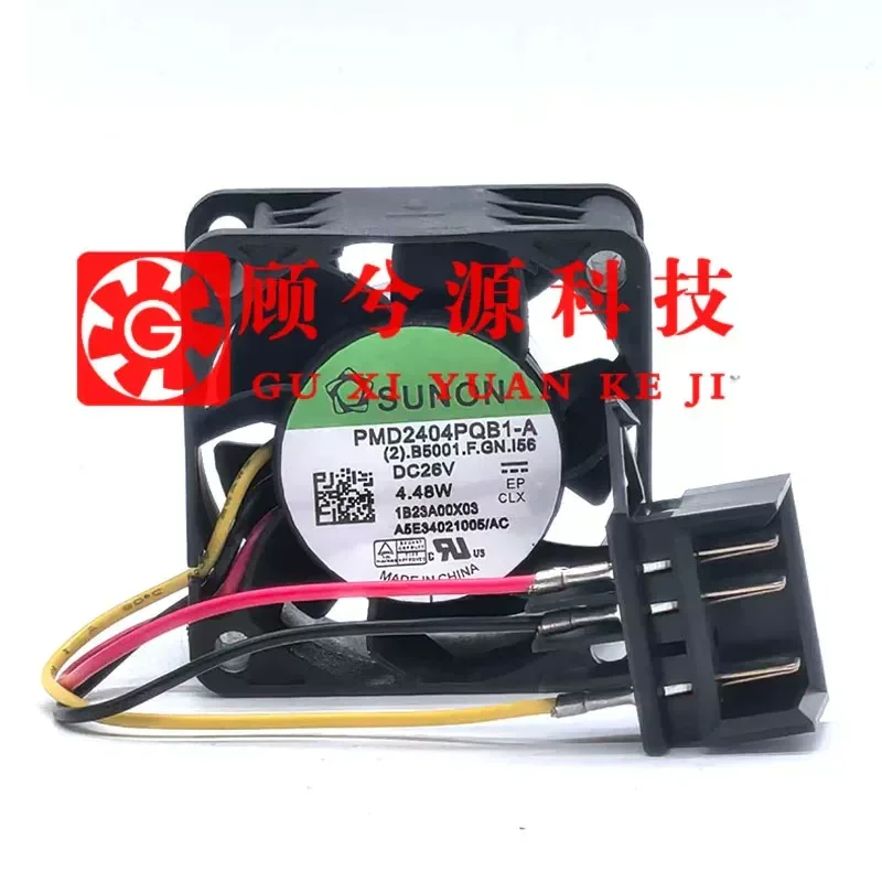 for PMD2404PQB1-A New SUNON Jianzhun 4028 26V Fanuc numerical control inverter cooling fan