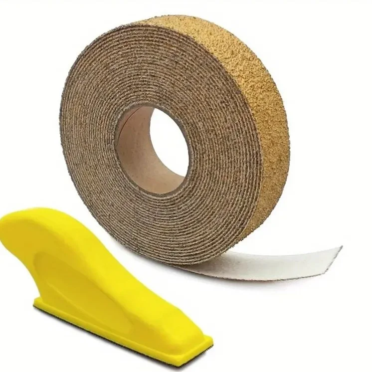 4/5/6 Abrasive Tool Sandpaper Roll 6 Meter 25mm Width Sanding Paper Emery Cloth Roll Grit 80 150 240 320 400 600 Polishing