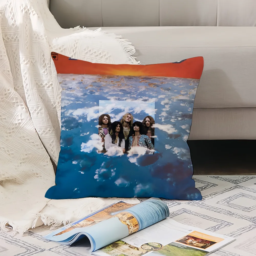 

Rock Band A-Aerosmith Pillow Case Office Cushions Suitable For Sofa Car Bedroom Decorative Cushion Cover