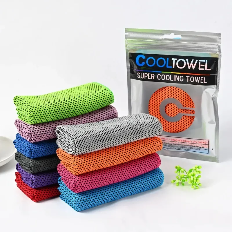 New Cool Towel New Ice Cold Enduring Running Jogging Gym Instant Cooling Outdoor Sports Towel 30x80cm